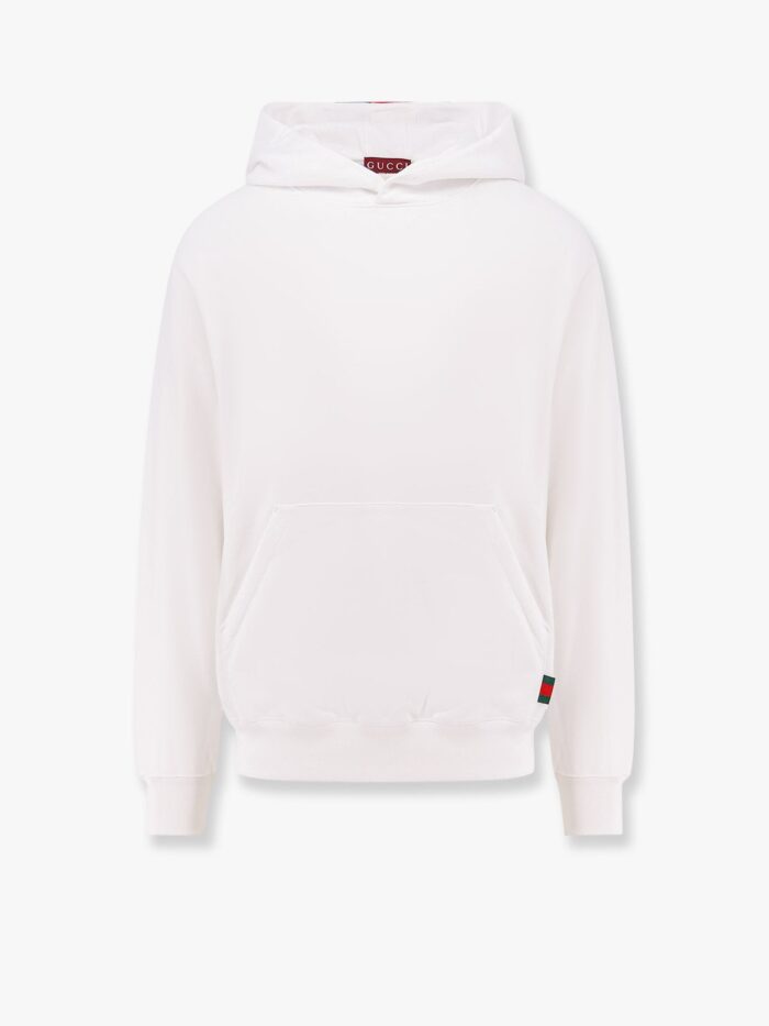 Gucci Cotton Sweatshirt With Logo On The Back