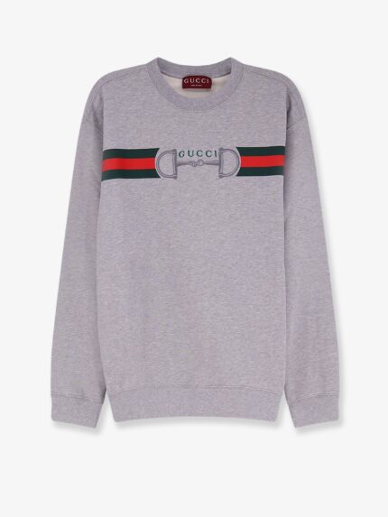Gucci Cotton Sweatshirt With Print On The Front
