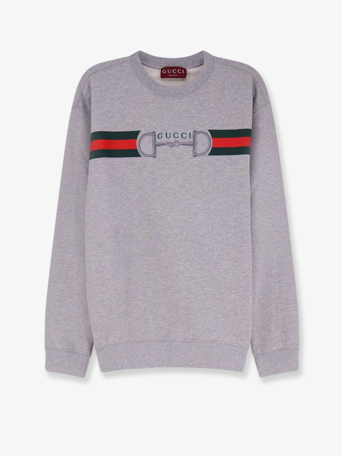 gucci cotton sweatshirt with print on the front Gucci Cotton Sweatshirt With Print On The Front