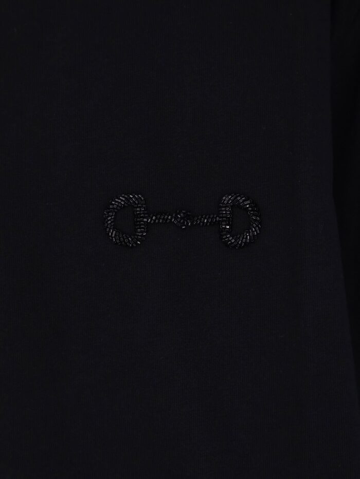 Gucci Cotton T-shirt With Frontal Horsebit