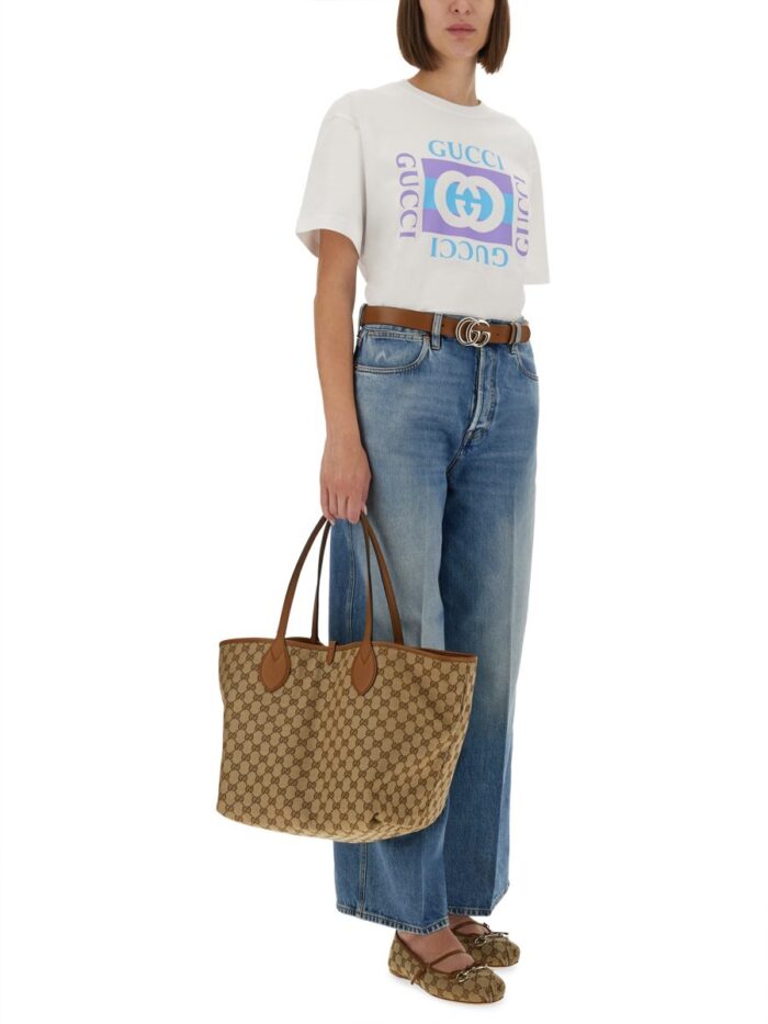 Gucci COTTON T-SHIRT WITH PRINT