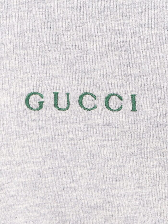 Gucci Cotton T-shirt With Web Detail
