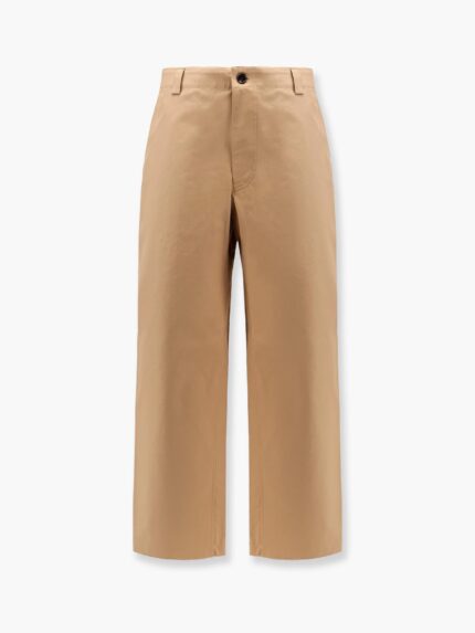 Gucci Cotton Trouser With Web Detail