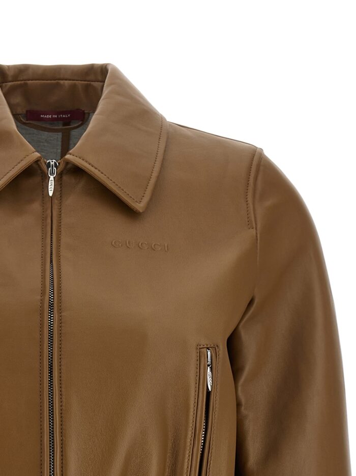 'Gucci' Cropped Jacket
