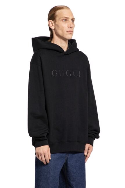 GUCCI Crystal Logo Hoodie