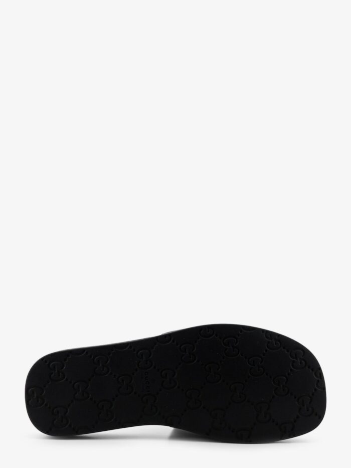 Gucci Denim Sandals With GG Motif