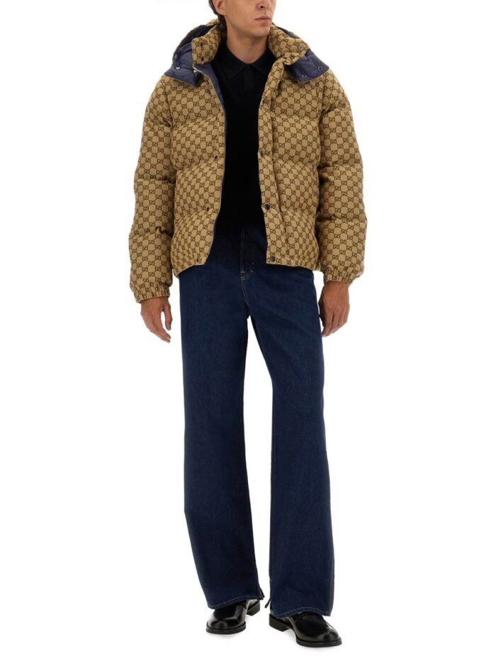 gucci down jacket "gg" Gucci DOWN JACKET "GG"
