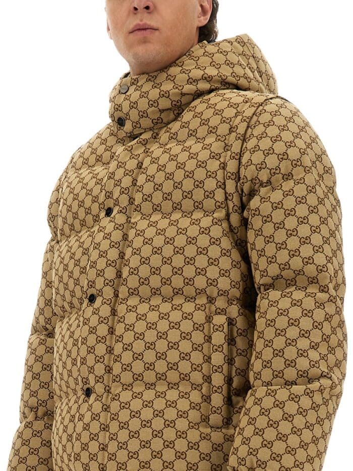gucci down jacket "gg" Gucci DOWN JACKET "GG"