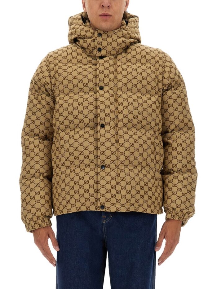 gucci down jacket "gg" Gucci DOWN JACKET "GG"