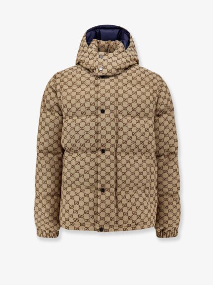 Gucci Down Jacket With GG Motif
