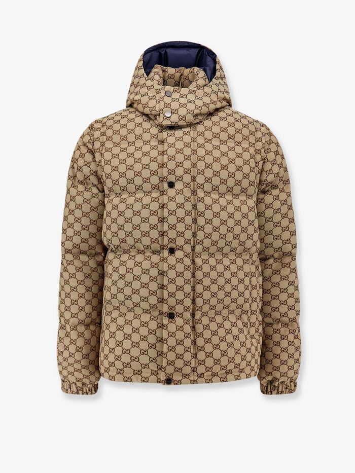 Gucci Down Jacket With GG Motif