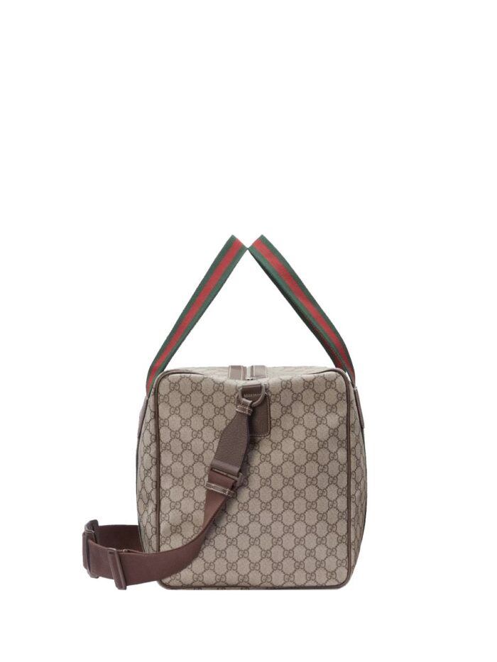 gucci duffel bag with web detail medium Gucci DUFFEL BAG WITH WEB DETAIL MEDIUM