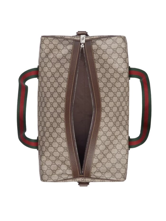 gucci duffel bag with web detail medium Gucci DUFFEL BAG WITH WEB DETAIL MEDIUM