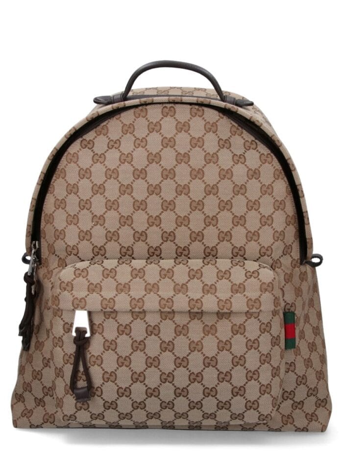 gucci fabric backpack gg Gucci FABRIC BACKPACK GG