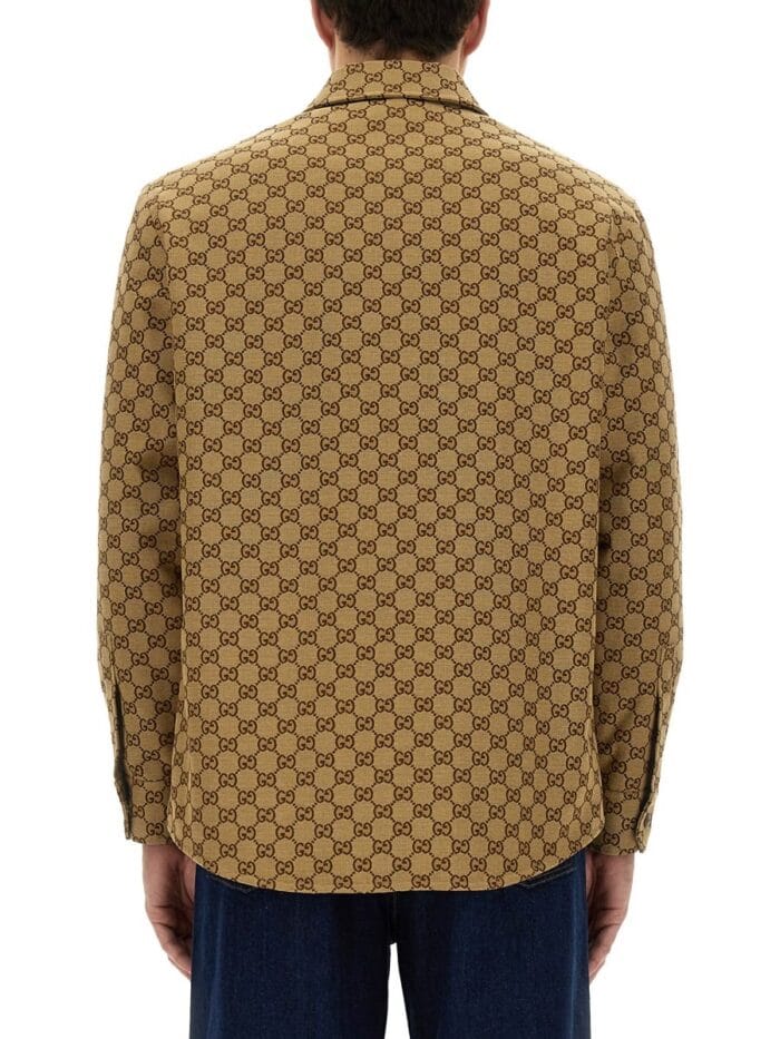 Gucci FABRIC OVERSHIRT GG