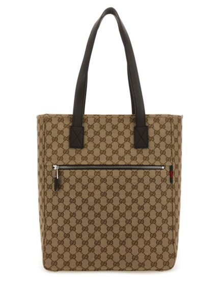 Gucci FABRIC SHOPPING BAG GG MEDIUM