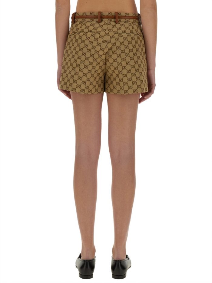 Gucci FABRIC SHORTS GG