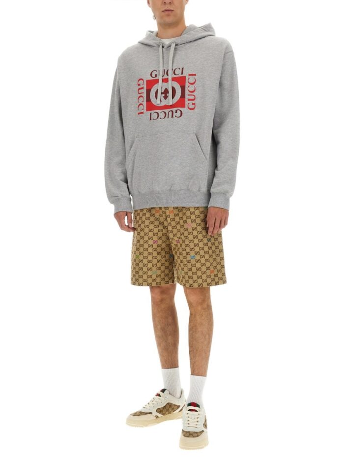 Gucci FABRIC SHORTS GG