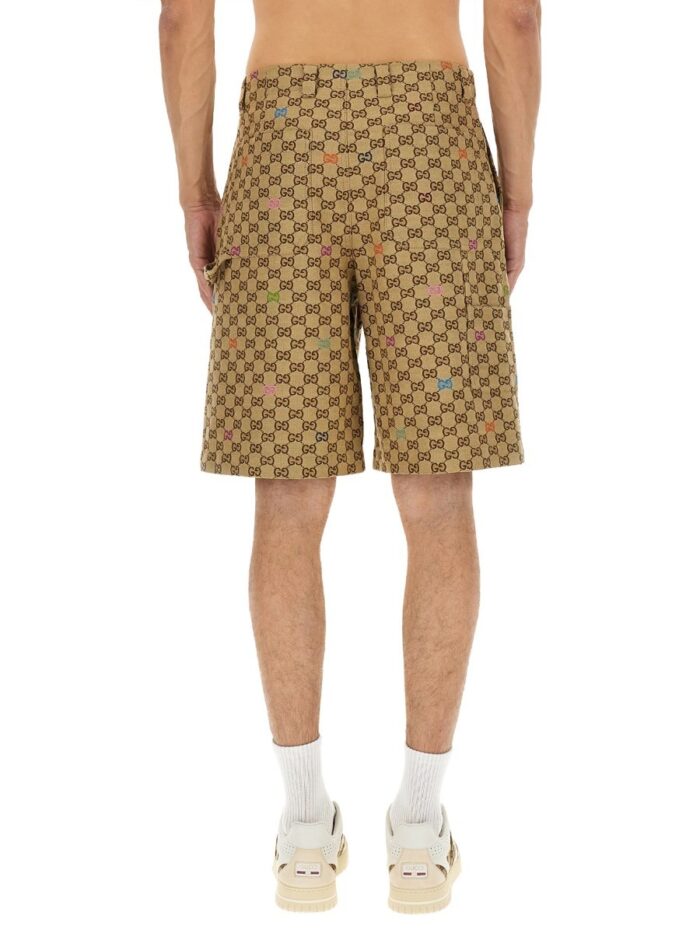 Gucci FABRIC SHORTS GG