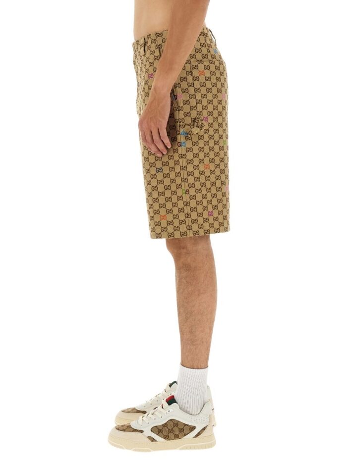 Gucci FABRIC SHORTS GG