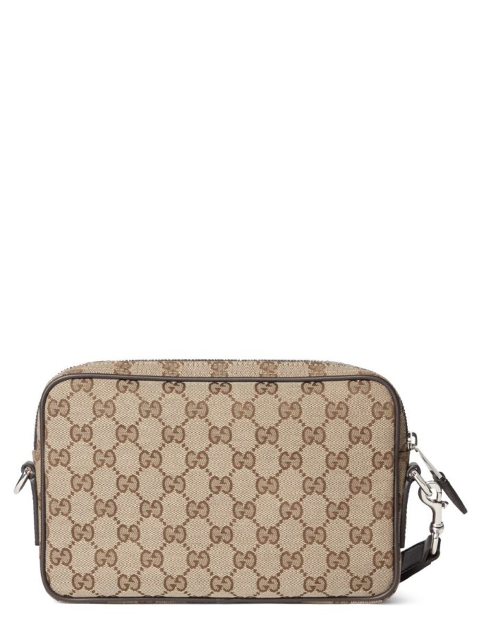 Gucci FABRIC SHOULDER BAG "GG" SMALL