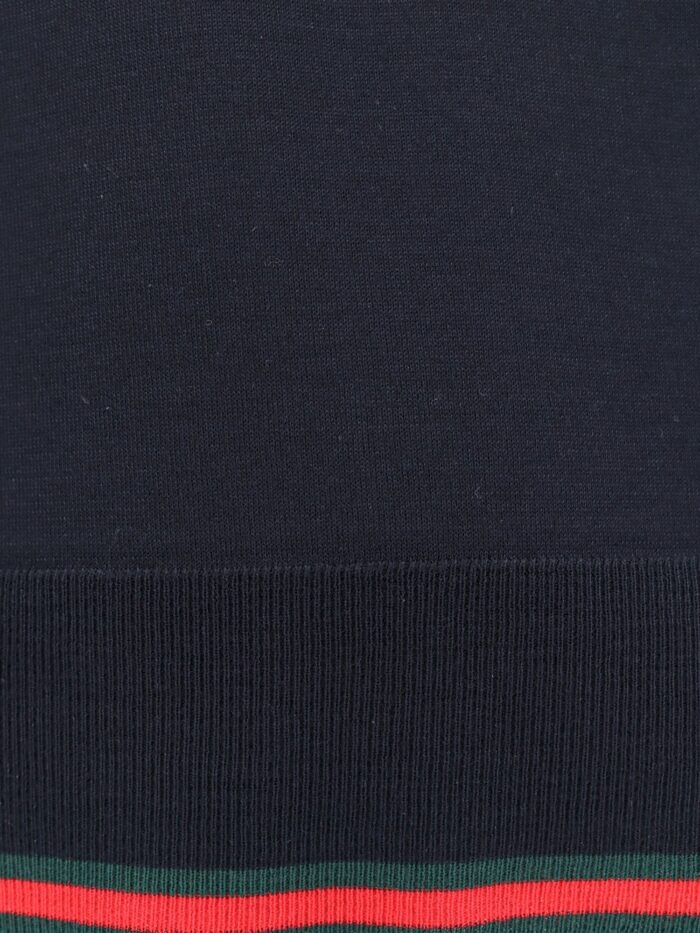 Gucci Fine Wool Sweater With Web Motif