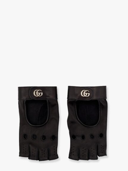 Gucci Fingerless Leather Gloves