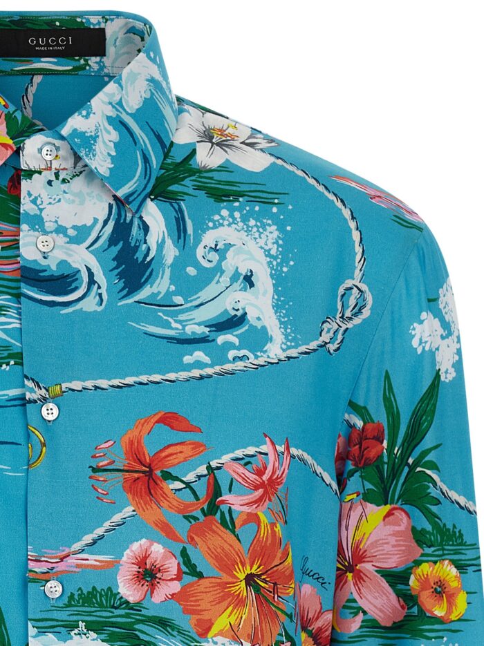 Gucci Floral Print Shirt
