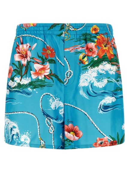 Gucci Floral Print Shorts