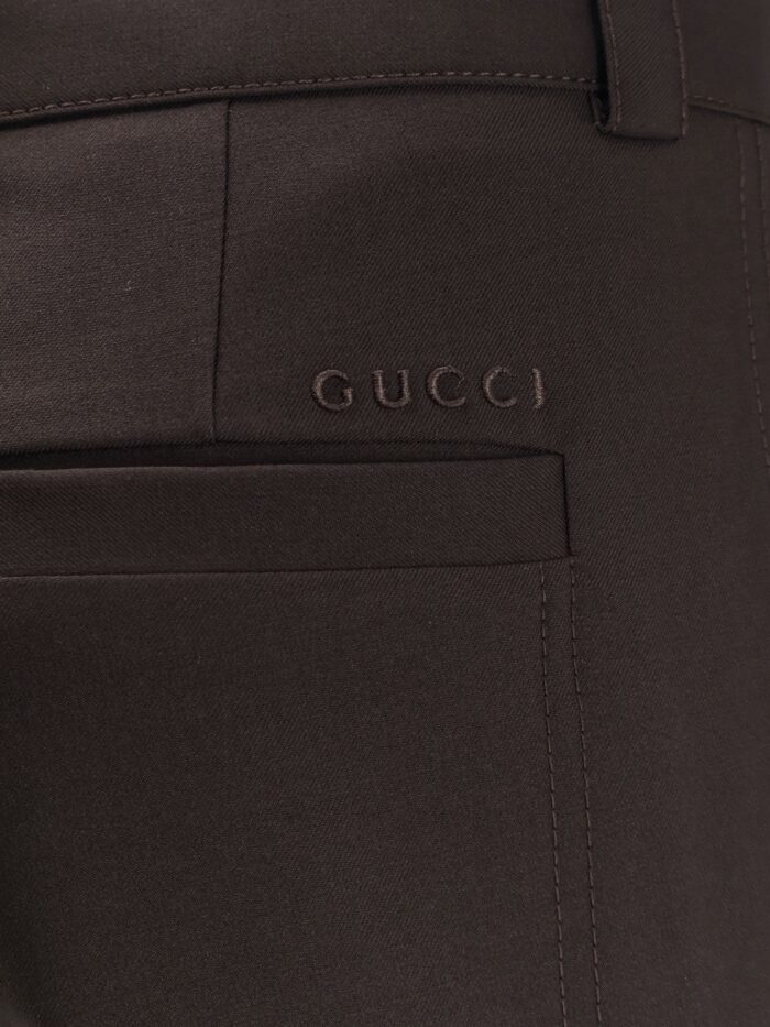 Gucci Gabardine Wool Trousers