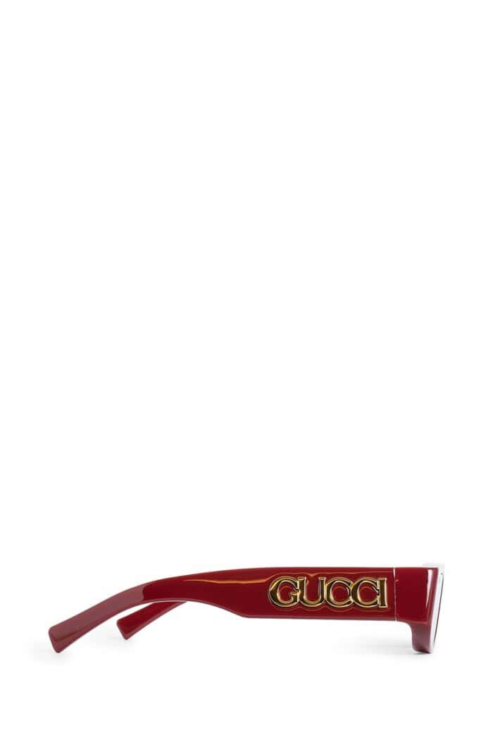 GUCCI Geometric Acetate Sunglasses