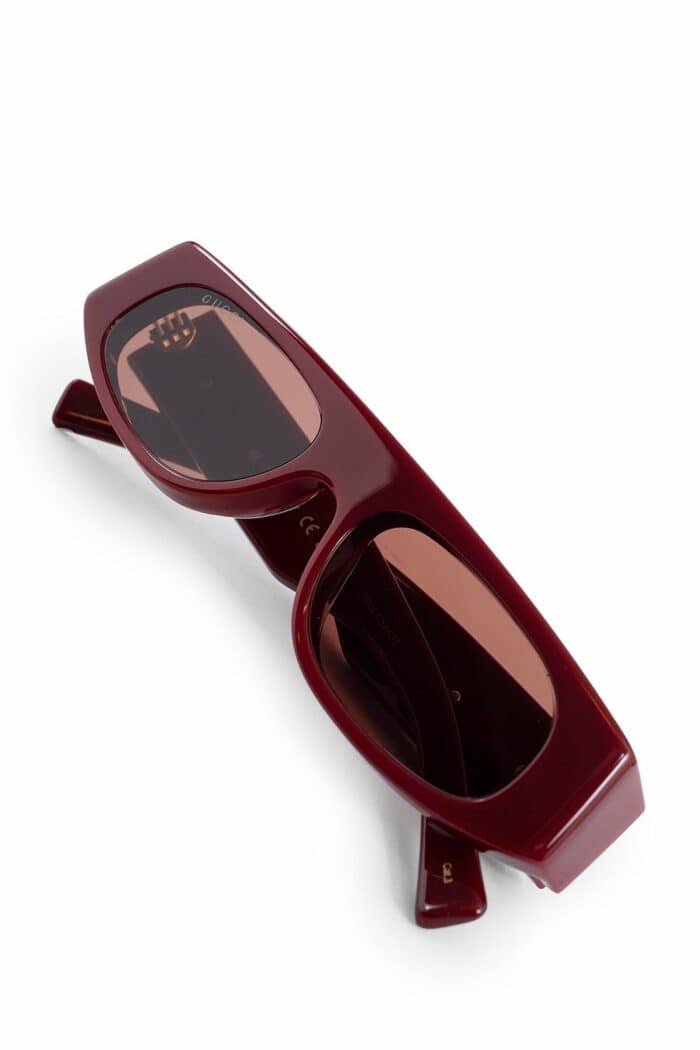 GUCCI Geometric Acetate Sunglasses