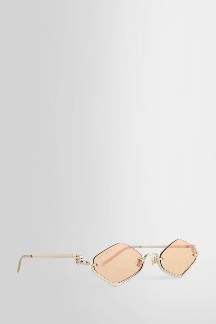 GUCCI Geometric Frame Sunglasses