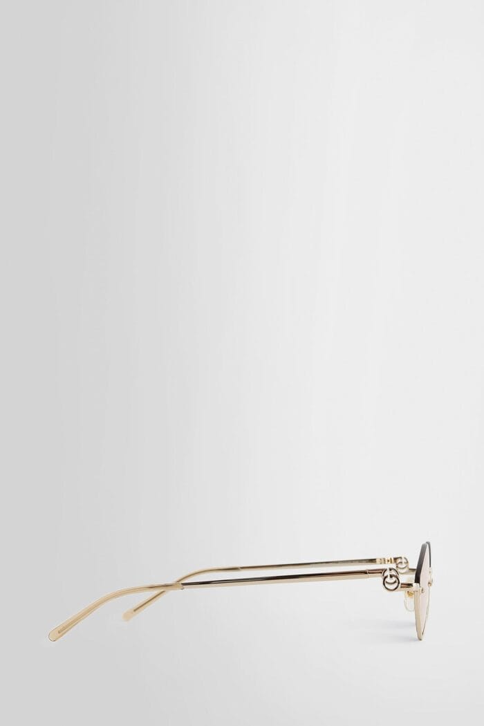 GUCCI Geometric Frame Sunglasses