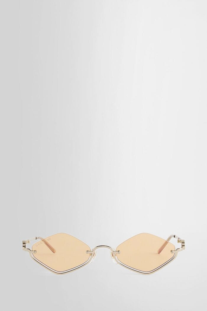 GUCCI Geometric Frame Sunglasses