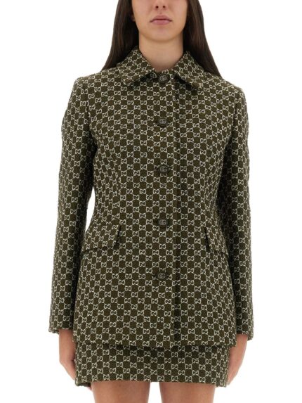 Gucci GG BOUCLÉ COTTON JACKET