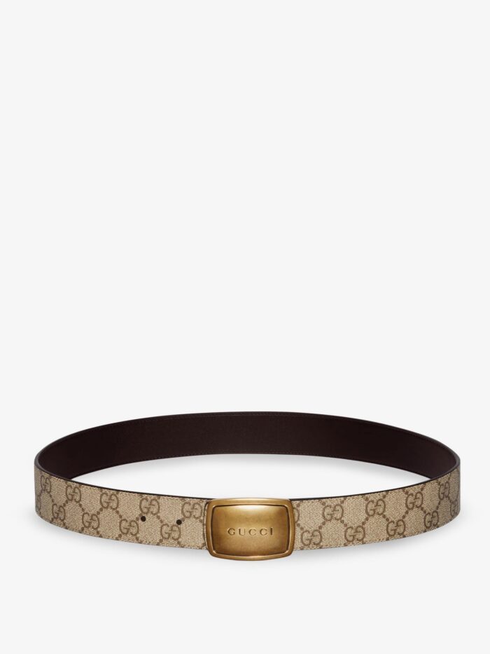 Gucci GG Coated Canvas Belt