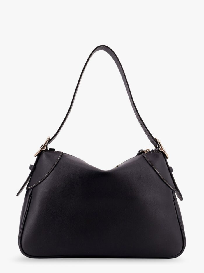 Gucci GG Emblem Leather Shoulder Bag