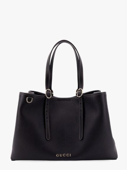 Gucci Gg Emblem Leather Shoulder Bag