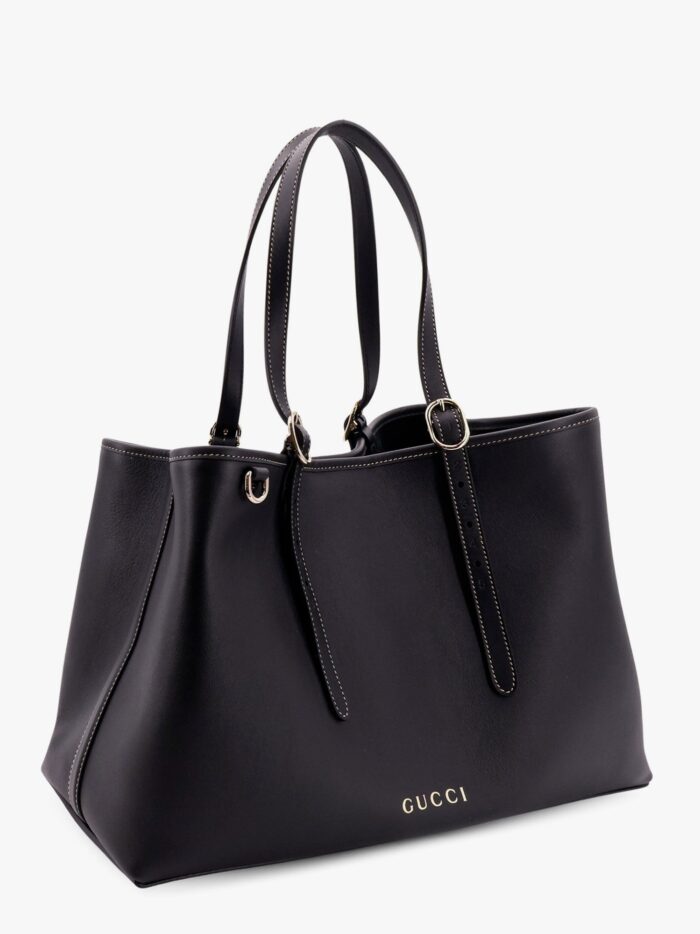 Gucci Gg Emblem Leather Shoulder Bag