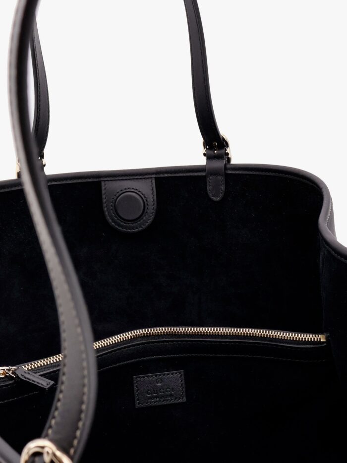 Gucci Gg Emblem Leather Shoulder Bag