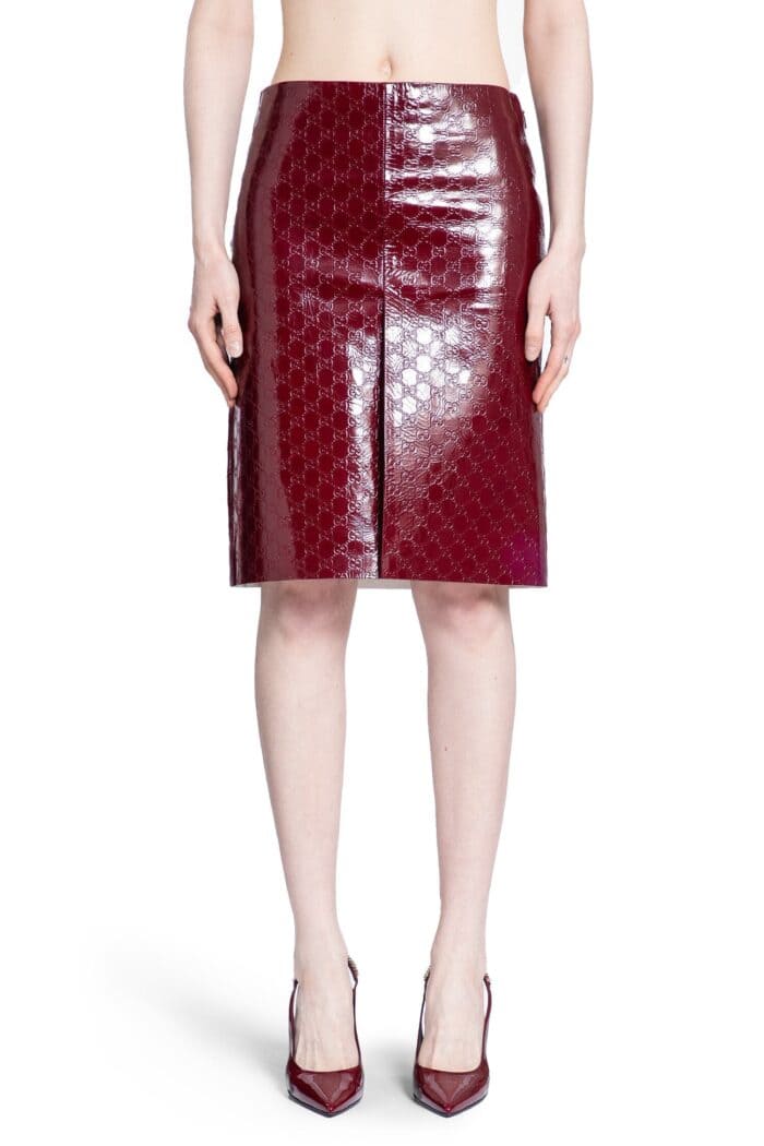 GUCCI Gg Embossed Mid-length Skirt