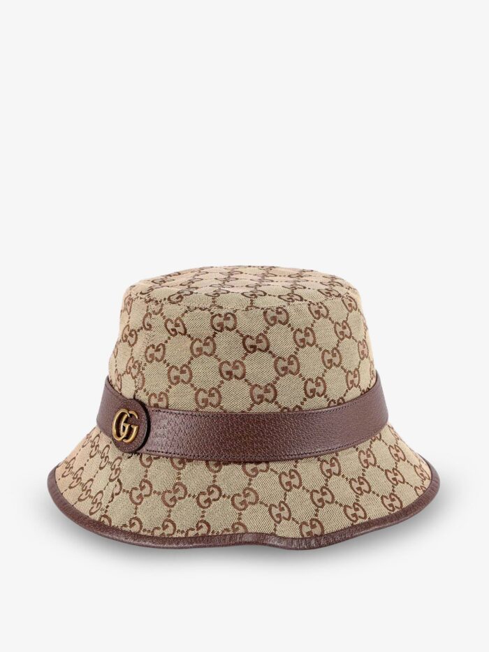 gucci gg fabric fedora hat Gucci GG Fabric Fedora Hat