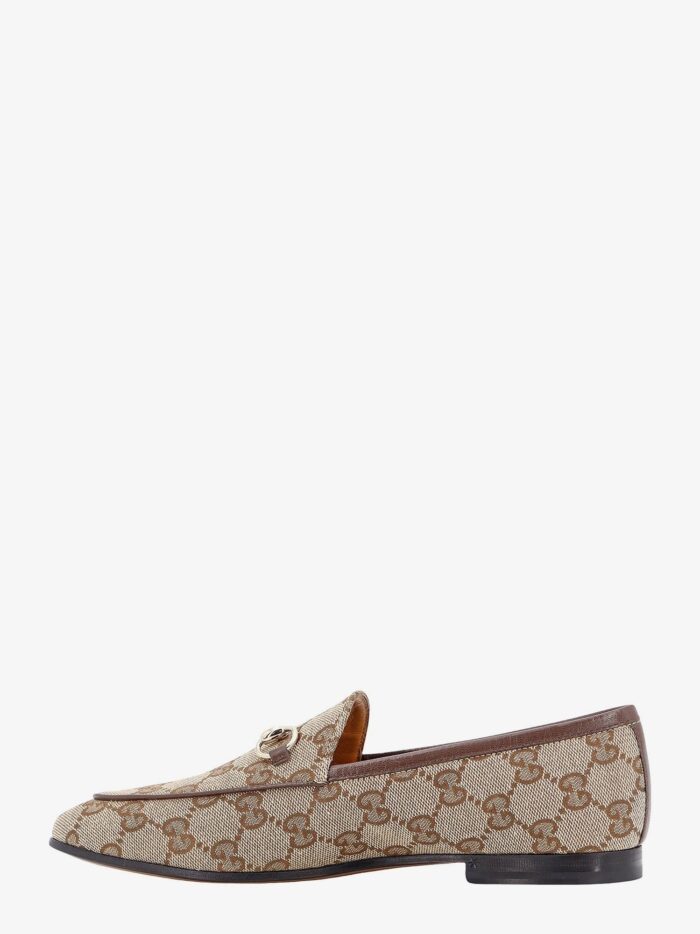 Gucci GG Fabric Jordaan Loafers