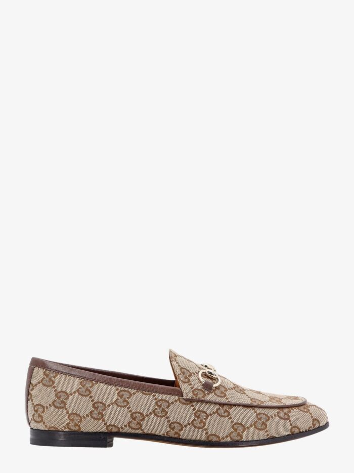 Gucci GG Fabric Jordaan Loafers