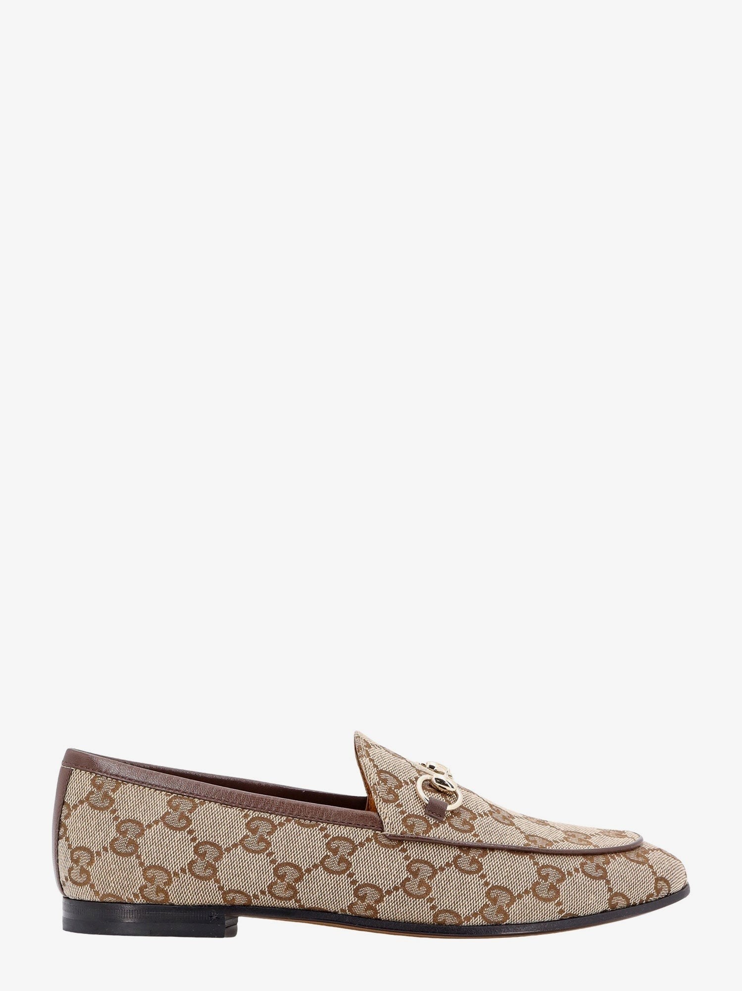 Gucci GG Fabric Jordaan Loafers