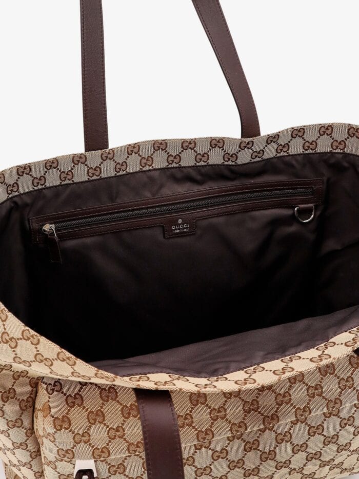 Gucci Gg Fabric Shopping Bag