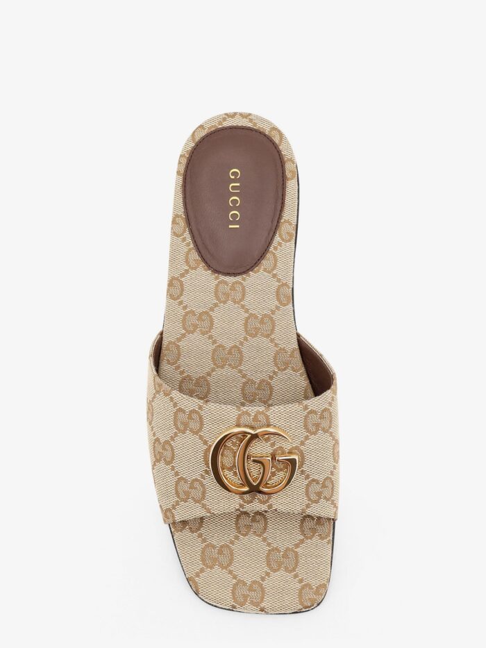Gucci GG Fabric Slide Sandals