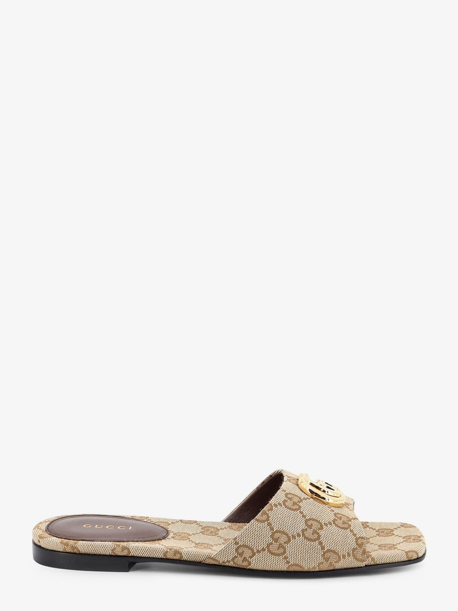 Gucci GG Fabric Slide Sandals