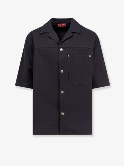 Gucci GG Jacquard Cotton Shirt